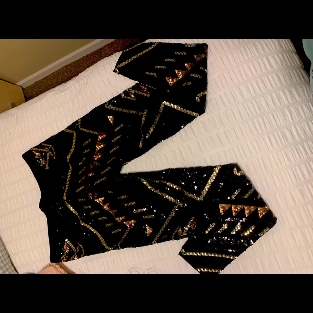 NWT sequins leggings
